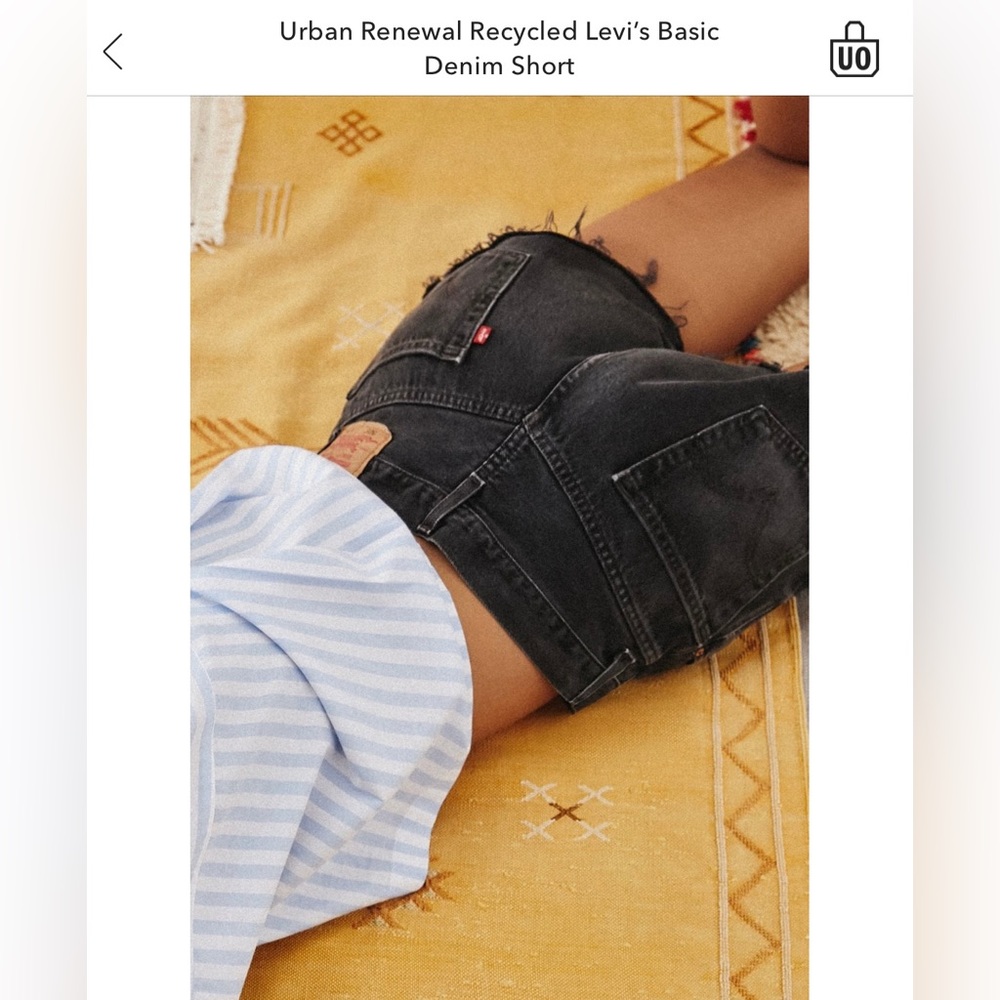 Urban Renewal Recycled Levi’s Denim Shorts